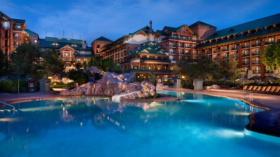 Piscinas do Disney's Wilderness Lodge
